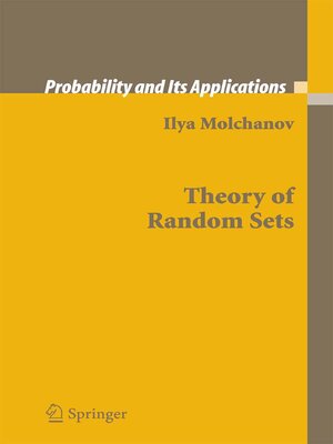 cover image of Theory of Random Sets